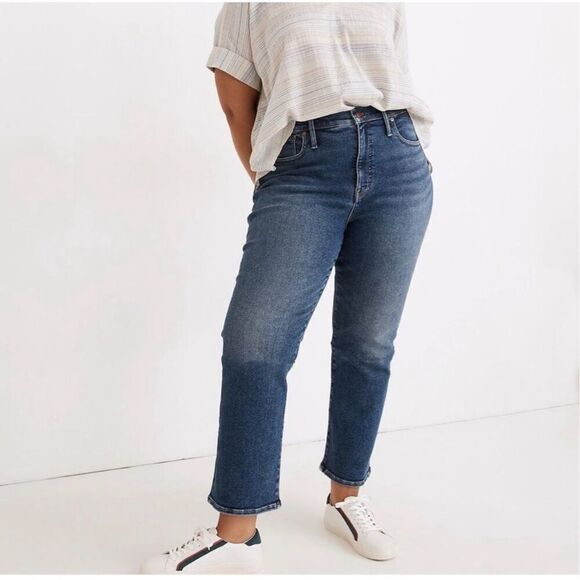 ❤️Madewell Cali Demi-Boot Jean 35Petite - Picture 1 of 12